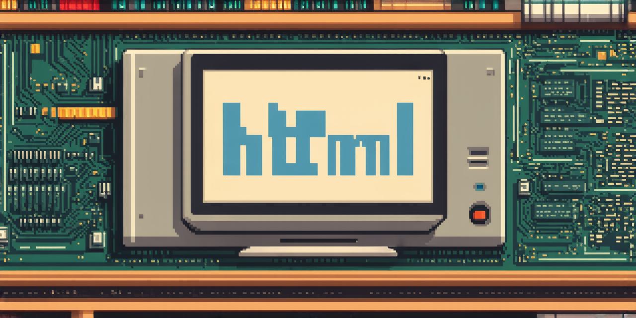 Who created the HTML programming language?